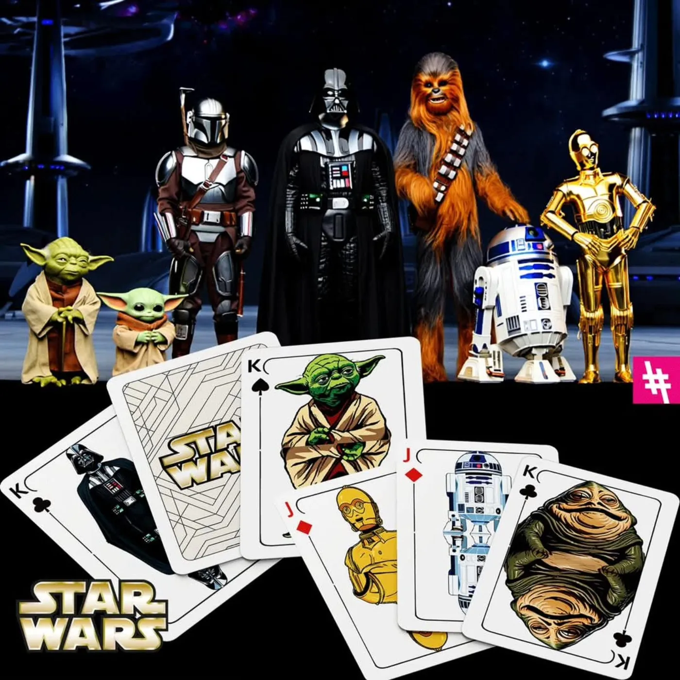 קלפי משחק Star Wars — עיצוב דמויות